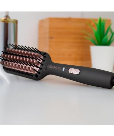 Cecotec Travel Smooth Iron BAMBA InstantCare 400 Ceramic Travel Brush for Effortless Styling 190 C 360 Cable LED Display - Buy Online on GoSupps.com