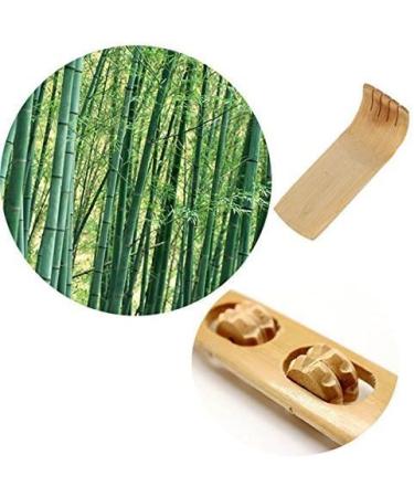 Bamboo Back Scratcher - 45 cm Body Massage Tool in Beige | Eco-Friendly Relief - Buy Online on GoSupps.com