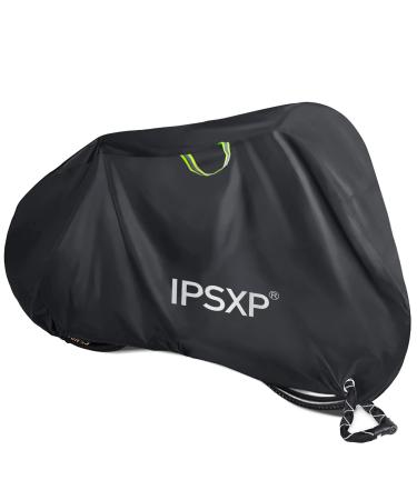 IPSXP bicycle cover heavyweight 210d oxford bicycle covers waterproof (208 112 76cm black) waterproof snow festival dustproof and UV protected suitable for all bike types Tissu oxford 210d - Buy Online on GoSupps.com