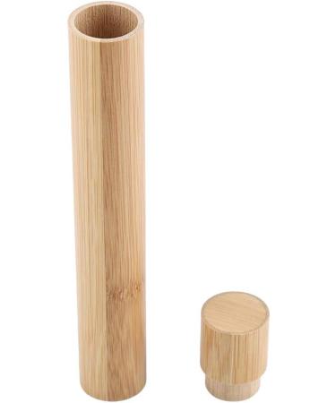 Viperr Bamboo Toothbrush Case - Eco-Friendly Portable Holder for Travel | Sustainable Toothbrush Protection Tube - Buy Online on GoSupps.com