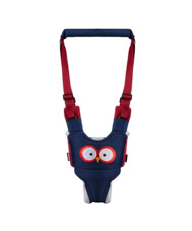 Baby Walking Harness Baby Walker - Adjustable Safety Harnesses, Pulling and Lifting Dual Use 7-24 Month Breathable Stand Up & Walking Learning Helper for Infant Child Activity Blue