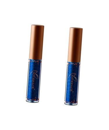 Beavorty 2pcs Color Eyeliner Glitter Eyeshadow Colorful Eyeliner Pen Set Liquid Pen Pearlescent Miss 1 count (Pack of 1) As Shownx2pcs