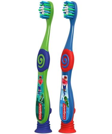 Colgate Kids Extra Soft Toothbrush - PJ Masks | Gentle Cleaning for Children - Buy Online on GoSupps.com