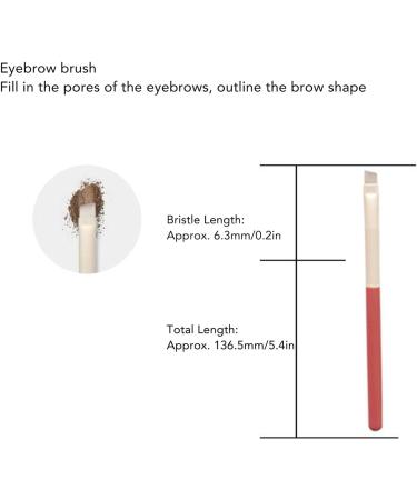 Professional Makeup Brushes Cosmetic Brush Set Fine Workmanship Durable 12 Pieces with Envelope Bag for Home - Buy Online on GoSupps.com