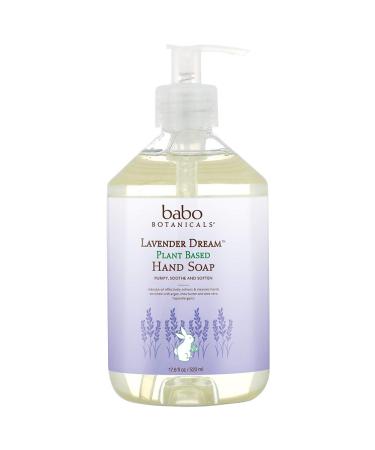 Babo Botanicals Lavender Dream Plant Based Hand Soap 17.6 fl oz (520 ml)