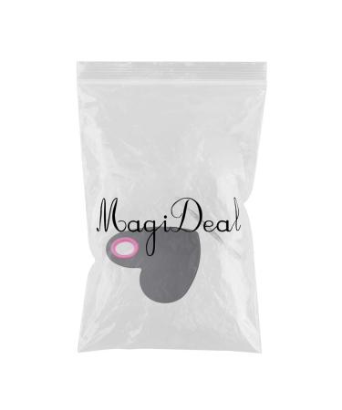 MagiDeal Heart Shaped Makeup Mixing Palette & Spatula Tool Kit - Black | Perfect for Color Mixing | International Shipping Available - Buy Online on GoSupps.com