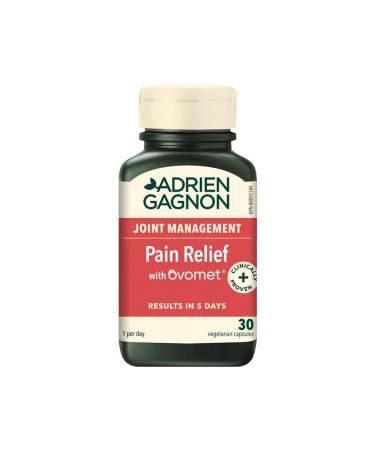 Adrien Gagnon - Pain Relief with Ovomet - Reduces Joint Pain & Stiffness and Relieves Pain From Knee Osteoarthritis (30 caps)