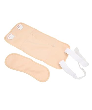Buy Waist-Necked Chinus Oil Pack | Multi-Purpose Ribinus Oil Wrap | Reusable & Comfortable | Insomnia Relief & Yoga Essential (Khaki) - Buy Online on GoSupps.com