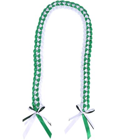 OralGos Elegant Double Layered Graduation Pendant Necklace - Green/White Wreath Honor Rope for Graduation  - Buy Online on GoSupps.com