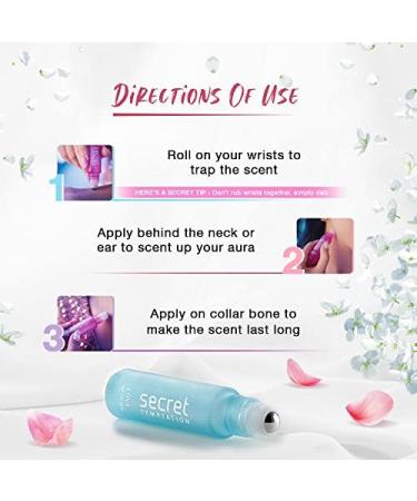 thakor craft Luxury Roller Ball Perfume | Sanya Malhotra Approved Perfume Roll On for Women Pack of 4 (10ml each) | 100% Concentrated Perfume Oil - Buy Online on GoSupps.com