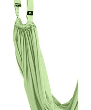 Alomejor Waist-Back-Leg Stretch Belt | Yoga Fitness Band with Door Anchors for Aerial Ballet & Dance | Free Size Light Green - Buy Online on GoSupps.com