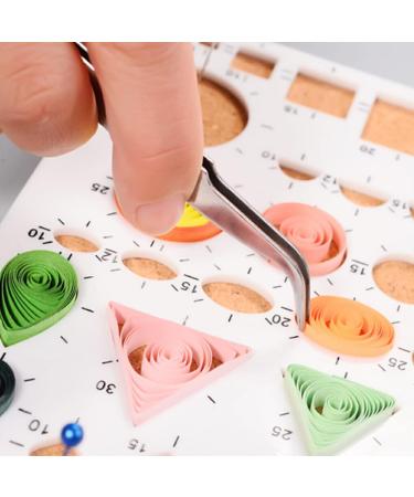 AUklOPVZZ 10 Pieces Tweezers Professional Jewelry Tools Precision Stainless Steel Handmade Tools Repair Accessories for Crafts - Buy Online on GoSupps.com