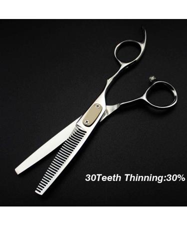 Hairdressing Scissors Hot Hair Scissors for Hair Salon Barber Kit Professional Hair Cutting Shears flatcut6inch A toothcut6inch - Buy Online on GoSupps.com