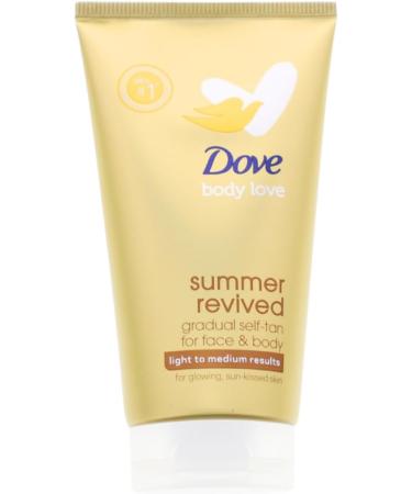 Unilever 3 x Dove Summer Revived selftanning lotion for body light medium 75 ml - Buy Online on GoSupps.com