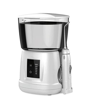 Water Flosser Electric Dental Countertop Professional Oral Irrigator for Teeth 1000ML Professional Oral Irrigator Family Dental Flosser with 6 Multifunctional Jet Tips