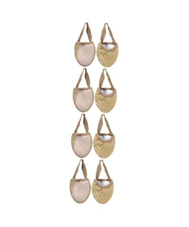 4 Pairs Half Palm Toe Sleeve Toe Protectors Forefoot Pads Dance Half Toe Sock Foot Dance Toe Pad Toe Cushion Shoe Pads for Women Shoes Foot Sleeve Forefoot Cushion