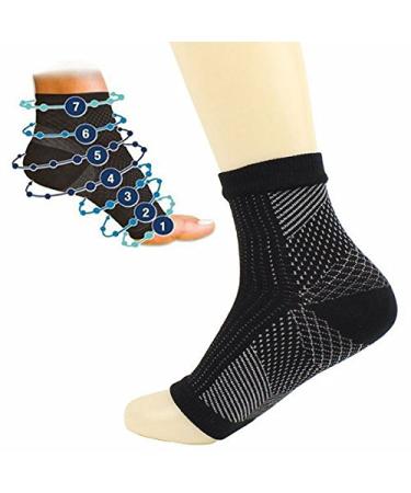 ISTOVO Foot Ankle Compression Stockings | Anti-Fatigue Varicose Veins Sleeves | L/XL | International Shipping Available - Buy Online on GoSupps.com