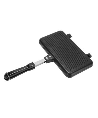 Zerodeko Sandwich Pan Mini Baking Pans Pancake Pan with Handle Grill Skillet Non Stick Frying Pan Sandwich Press Nonstick Fry Pan Non Stick Fry Pan Aluminum Square Pancake Skillet
