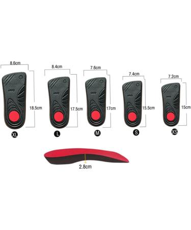Mobestech 3 Pairs High Arch Orthotic Insoles for Women - Plantar Support & Heel Inserts for Ultimate Comfort - Buy Online on GoSupps.com