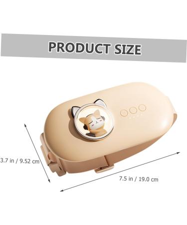 GOOHOCHY Menstrual Heating Pad with Fast Heating Technology Waistband for Pain Relief Rechargeable and Portable Women During Periods and Cramps - Buy Online on GoSupps.com