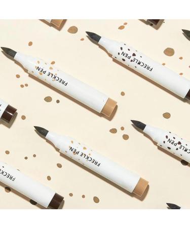 ZJchao Stylo de Simulation de Taches de Rousseur Stylo de Maquillage pour le Visage Longue Dur e avec 2 Couleurs Marron Clair Marron fonc pour le Maquillage de Fille de Taches de (Couleur assortie) - Buy Online on GoSupps.com