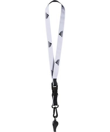 adidas Coach's 2.0 Whistle and Lanyard Black/White - Unisex-Adult, One Size - Buy Online on GoSupps.com