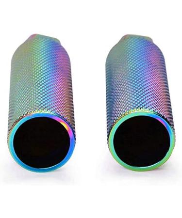 Aluminum Alloy Anti-Skid Bike Pegs | 2Pcs Stunt Pegs for BMX & Mountain Bikes | Fits 3/8 inch Axles - Buy Online on GoSupps.com