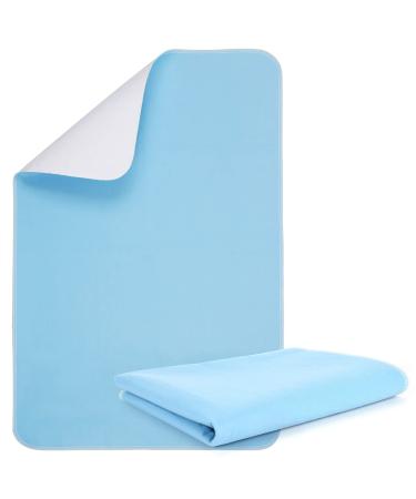 SOLOSHINE Washable Incontinence Bed Pad, 34x52 Inch (1 Pack) Reusable Bed Underpad, Waterproof Bed Pad & Pee Pad, Perfect for Kids, Adults, The Elderly and Pets SE-002 34x52 Inch