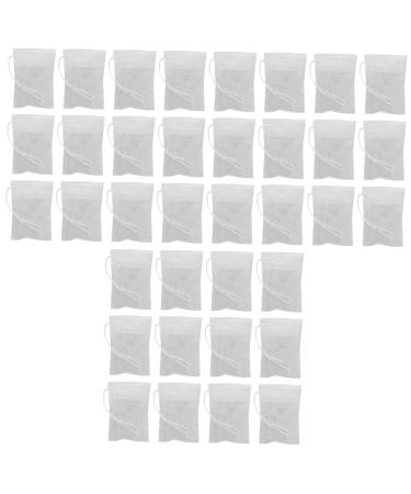Alipis 300 Pcs Tea Bag Loose Leaf Tea Filters Tea Infuser Soup Bag Tea Filter Bags Tea Draw The Line 5X7CMx3pcs Whitex3pcs