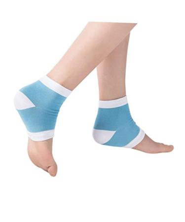 FRCOLOR Moisturizing Heel Socks for Cracked Heels Moisturising Heel Socks Foot Heel Socks Cracked Heels Socks moisturizing Heel Sleeve Vented Heel Socks Men and Women High Heel Breathable