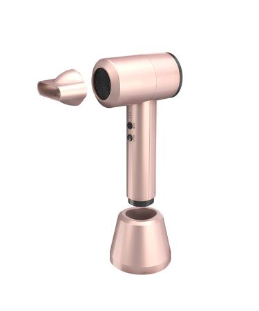 Rechargeable Hair Dryers Cordless Hair Dryers with 5000mAh Battery and Charging Base 6 Temperatures Portable Wireless Blow Dryer for Indoor Outdoor Travel