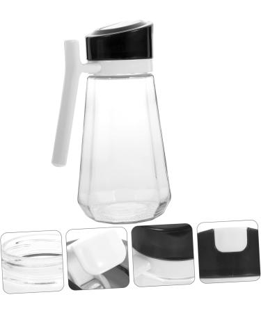 Zerodeko Prartical Oil Pot Oil Vinegar Dispenser 1pc Oil Can Oil Storage Glass Vinegar Bottle Home Oil Bottle Large Capacity Oil Pot 19X12X9.5CM As Shown - Buy Online on GoSupps.com