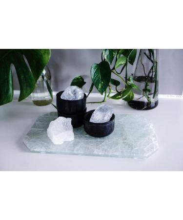 Buy AnNafi Alum Stone Block - Natural White Alum Crystal Rock & Shaving Stone Antiperspirant (250g) - International Shipping Available - Buy Online on GoSupps.com