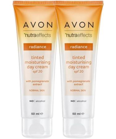 Avon 2 x Nutra Effects Radiance Tinted Moisturiser SPF 20 50 ml New - Buy Online on GoSupps.com