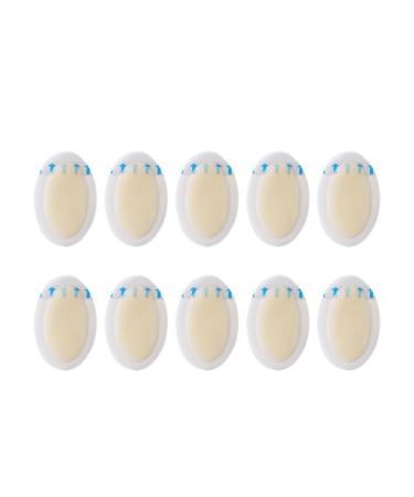 Colcolo 10 pieces of blister pads heel protection sticker Anti-wear anti-friction multi-purpose-insightable heel protection cushion sticker shoe sticker PE-core