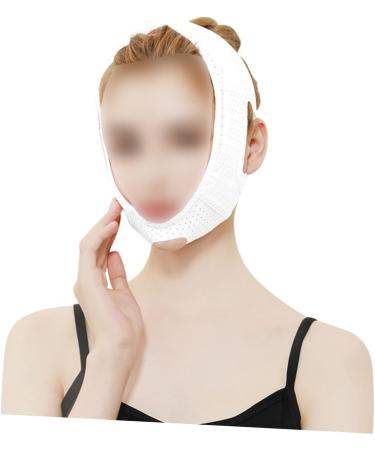Mask chin cheek slim double chin band lifting belt hydrating overnight facelift breathable band strap men and women Belt 90*59cm As Shown - Buy Online on GoSupps.com
