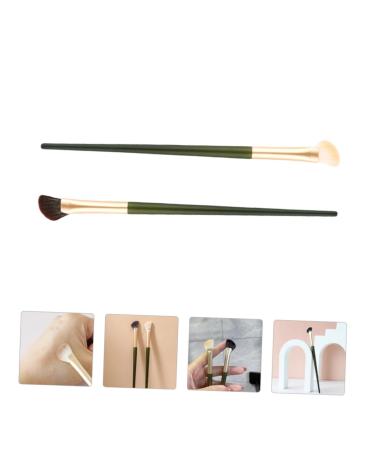 FRCOLOR 8 Pcs Semi-Fan Shaped Nose Shadow Brush Set - Makeup Brushes for Precision Highlighting | International Shipping Available - Buy Online on GoSupps.com