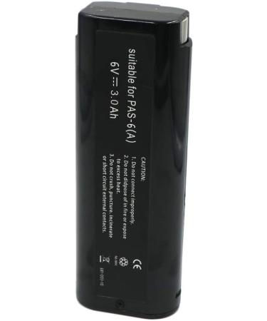 3000mAh PAS 6V NiMH Battery for Paslode - Rechargeable Replacement for 404717 B20544E IM200F18 IM350CT | High Capacity Power Solution - Buy Online on GoSupps.com