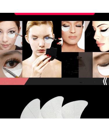 TULOBI 200 Pcs Eyeshadow Shields - Professional Lint-Free Under Eye Pads for Makeup Residue Prevention (Pack of 1) - Buy Online on GoSupps.com