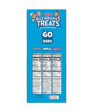 Kellogg's Rice Krispies Treats Variety Pack - 60 ct, 60 Count - Buy Online on GoSupps.com