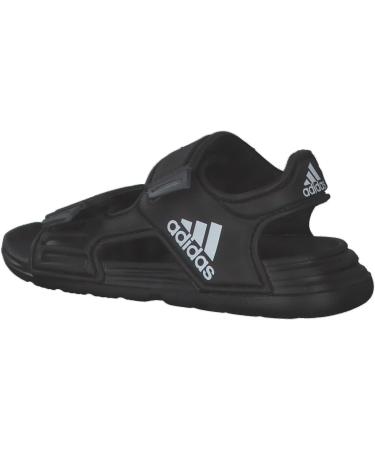 adidas Kids Altaswim Beach & Pool Shoes 12 UK - Core Black/White/Grey - Buy Online on GoSupps.com