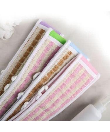 Unknown Cotton Massage Sponge | Peeling Back Strap - 8x70 cm for Soothing Exfoliation | International Shipping - Buy Online on GoSupps.com