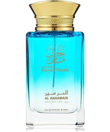 Al Haramain Royal Musk - Arabian Perfume for Women and Men - Unisex Perfume - Long Lasting Perfume for Men and Women - Floral Citrus Scent - 3.3 oz - Buy Online on GoSupps.com