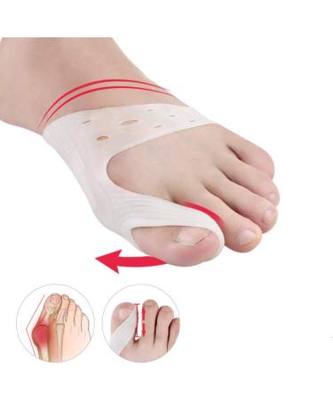 Milisten Bunion Pad Splint - 2 Pairs Big Bunion Guard & Hallux Valgus Relief for Men & Women - Buy Online on GoSupps.com