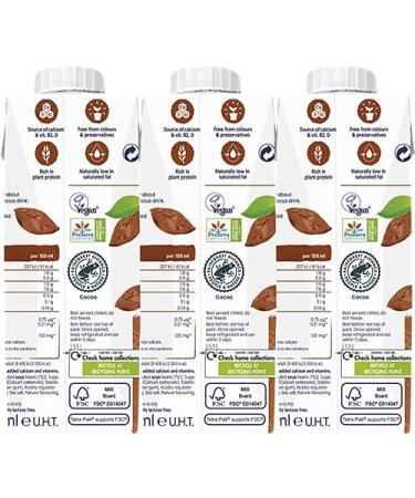 Alpro Long Life Soya Chocolate Drinks 5 Pack 15 Cartons 3 x 250ml - Buy Online on GoSupps.com