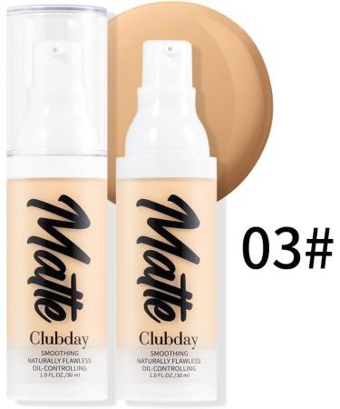 INTEROOKIE Matte Foundation 8-Color Concealer Long-Lasting and Waterproof Makeup Perfect for Acne Control (3) - Buy Online on GoSupps.com