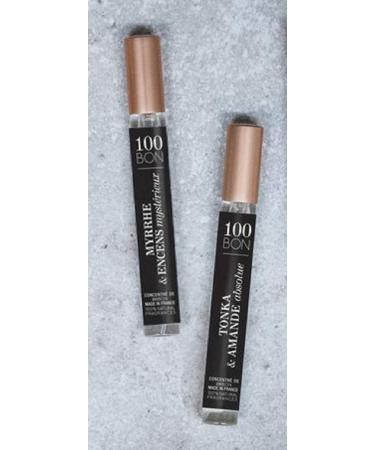 100BON Tonka & Amande Absolue Oriental Organic Fragrance for Women & Men Spicy & Sweet Fragrance with Vanilla Mandarin & Licorice - 100% Natural Concentrate Fragrance Spray 0.5 Fl Oz 0.5 Fl Oz (Pack of 1) - Buy Online on GoSupps.com