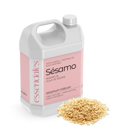 Essenciales Essenciales - 100% Pure and Natural Sesame Body Oil - 5 Liters - First Cold Press