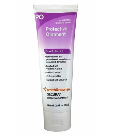 Secura Skin Protectant Ointment 2.47 oz. Tube - Smith & Nephew (59431500) - Buy Online on GoSupps.com
