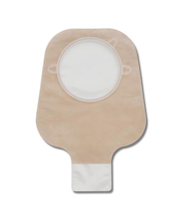 5018172 - Hollister Inc New Image 2-Piece Drainable Pouch 1-3/4 Clamp Closure Ultra Clear
